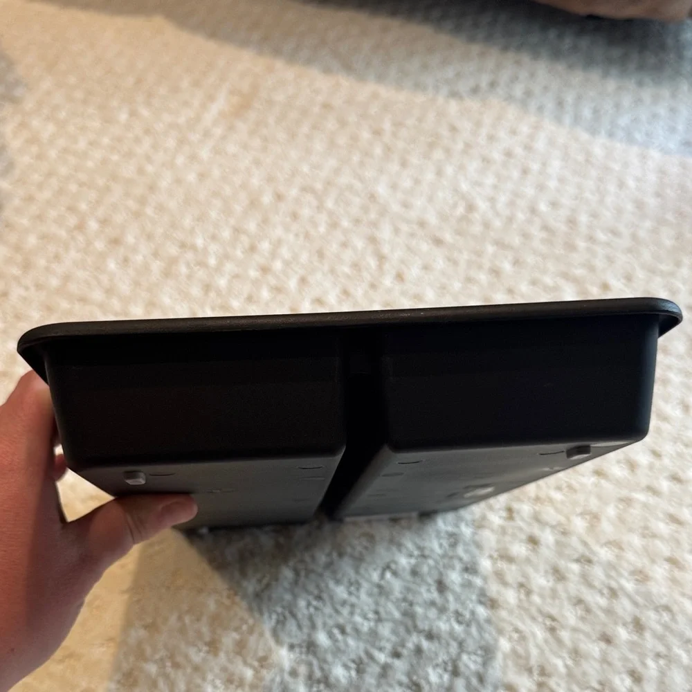 Rubbermaid Black Dual-Compartment Organizer